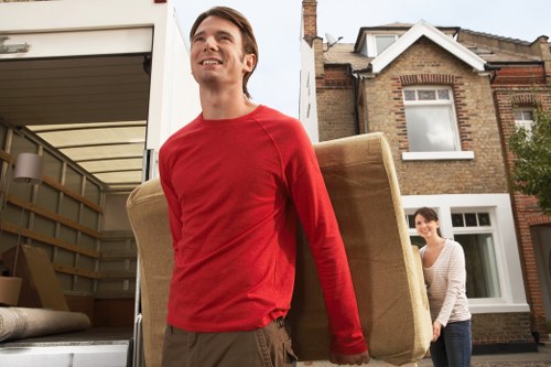 A neatly packed home interior ready for a stress-free move in Brent